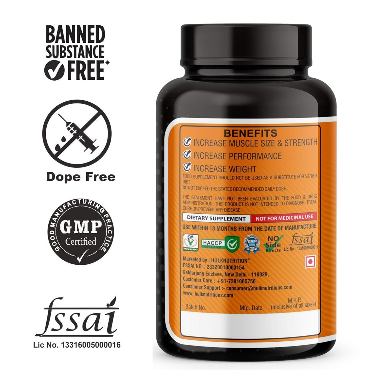 Buy Now Hulknutrition Bulk Gain Mass &Amp; Weight Gainer Capsule For Fas... 3 Buy Now Hulknutrition Bulk Gain Mass &Amp; Weight Gainer Capsule For Fas...