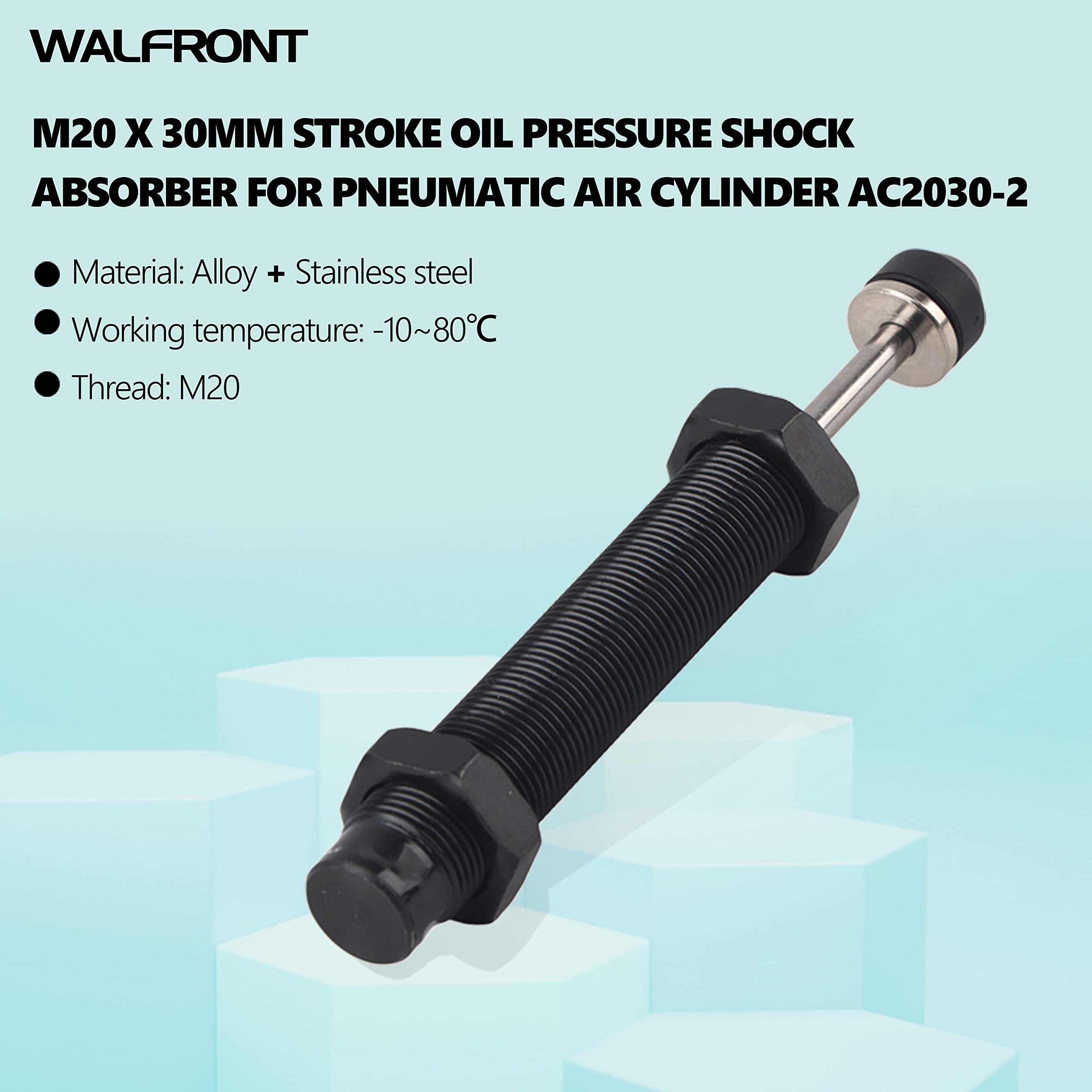 Amortisseur Pneumatique De Cylindre D'ascenseur à Gaz De Chaise De Bureau De Remplacement - Voyage De 5 "- S6111