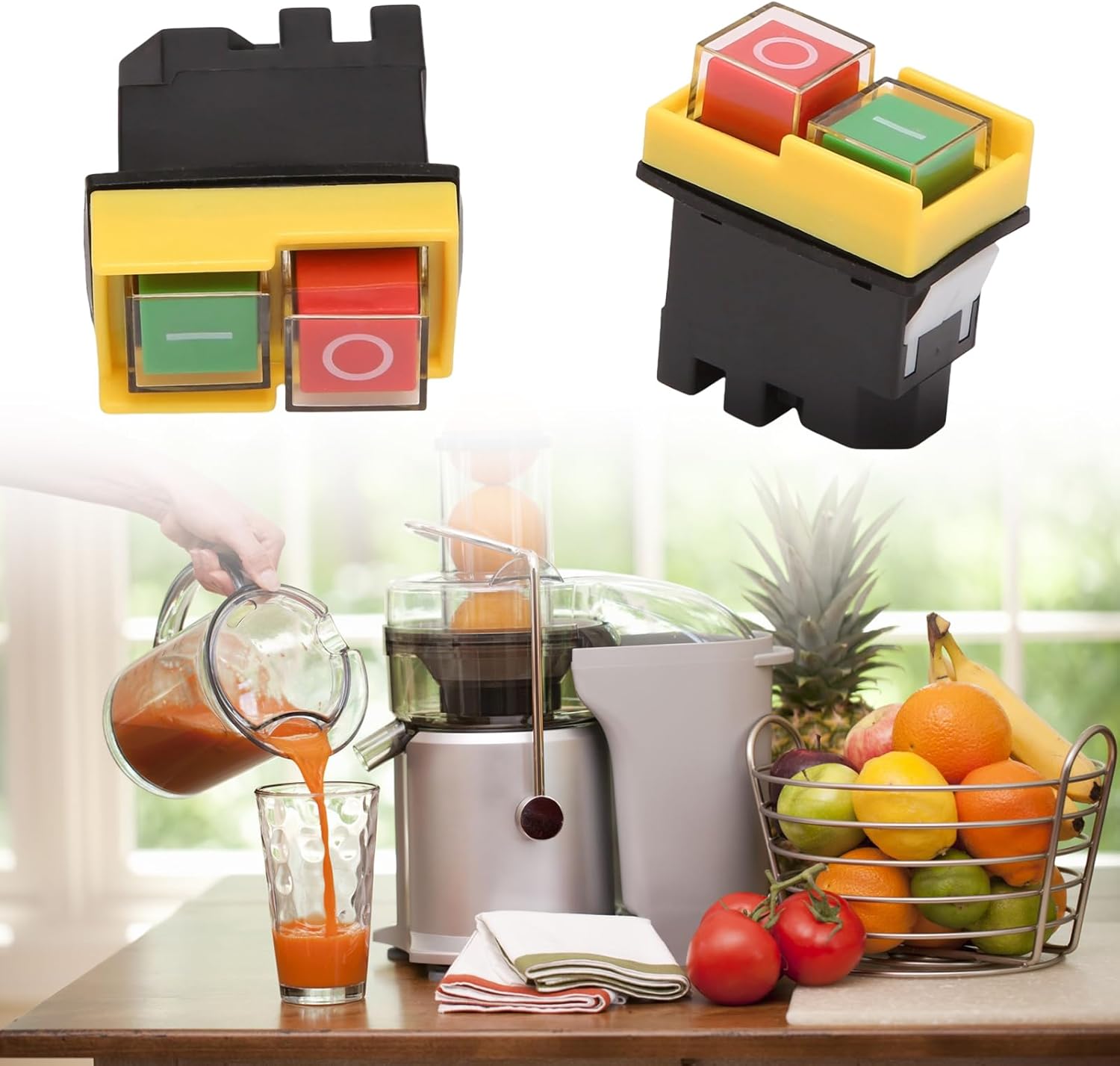 Orange Juicer Electromagnetic Replacement Part Juicer Attachment For XC2000E Series Juicer