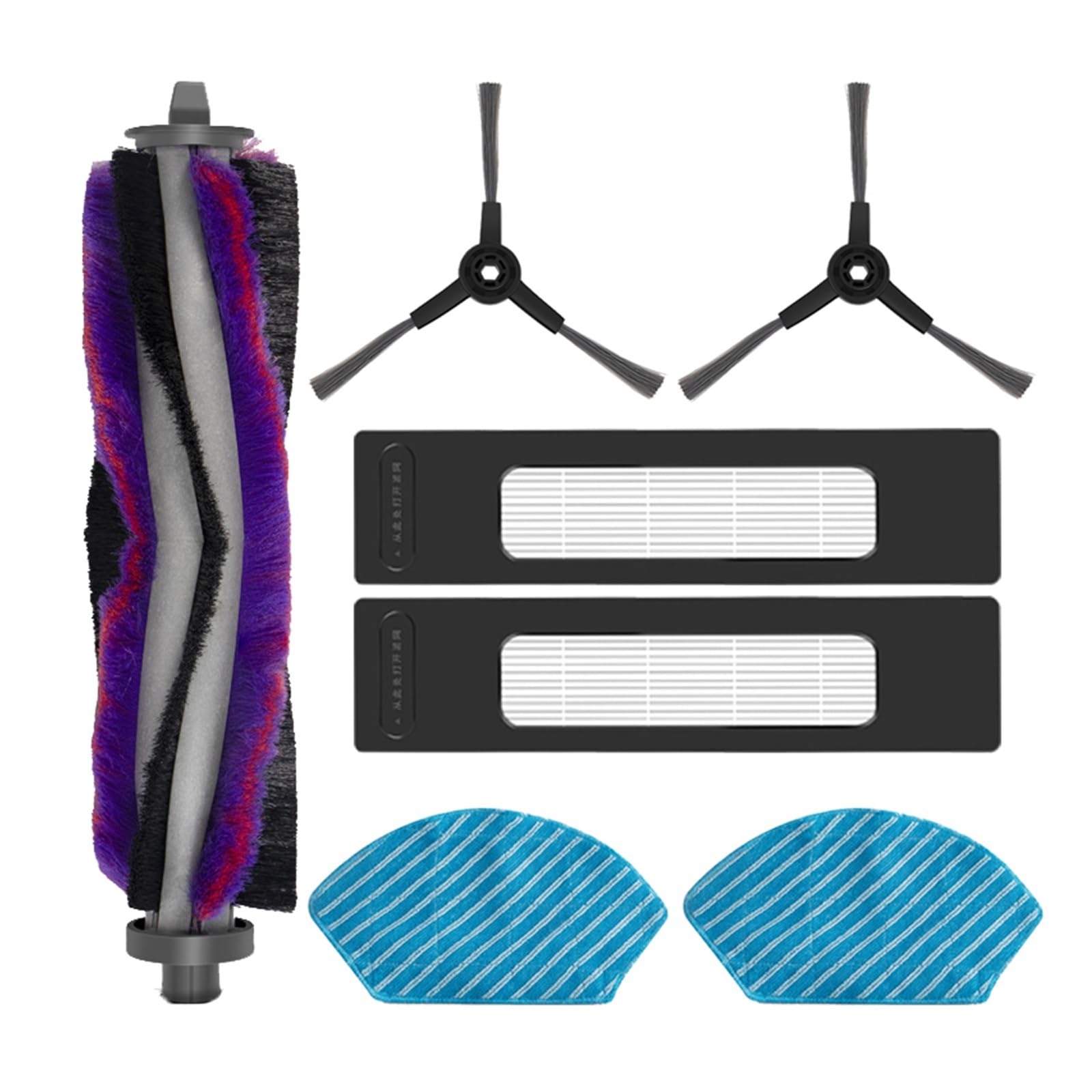Replacement Main Side Brush HEPA Filter Mops οΌCompatible For Midea M7 M71CN I10 Robot Vacuum Cleaner Accessories (Color : 004)