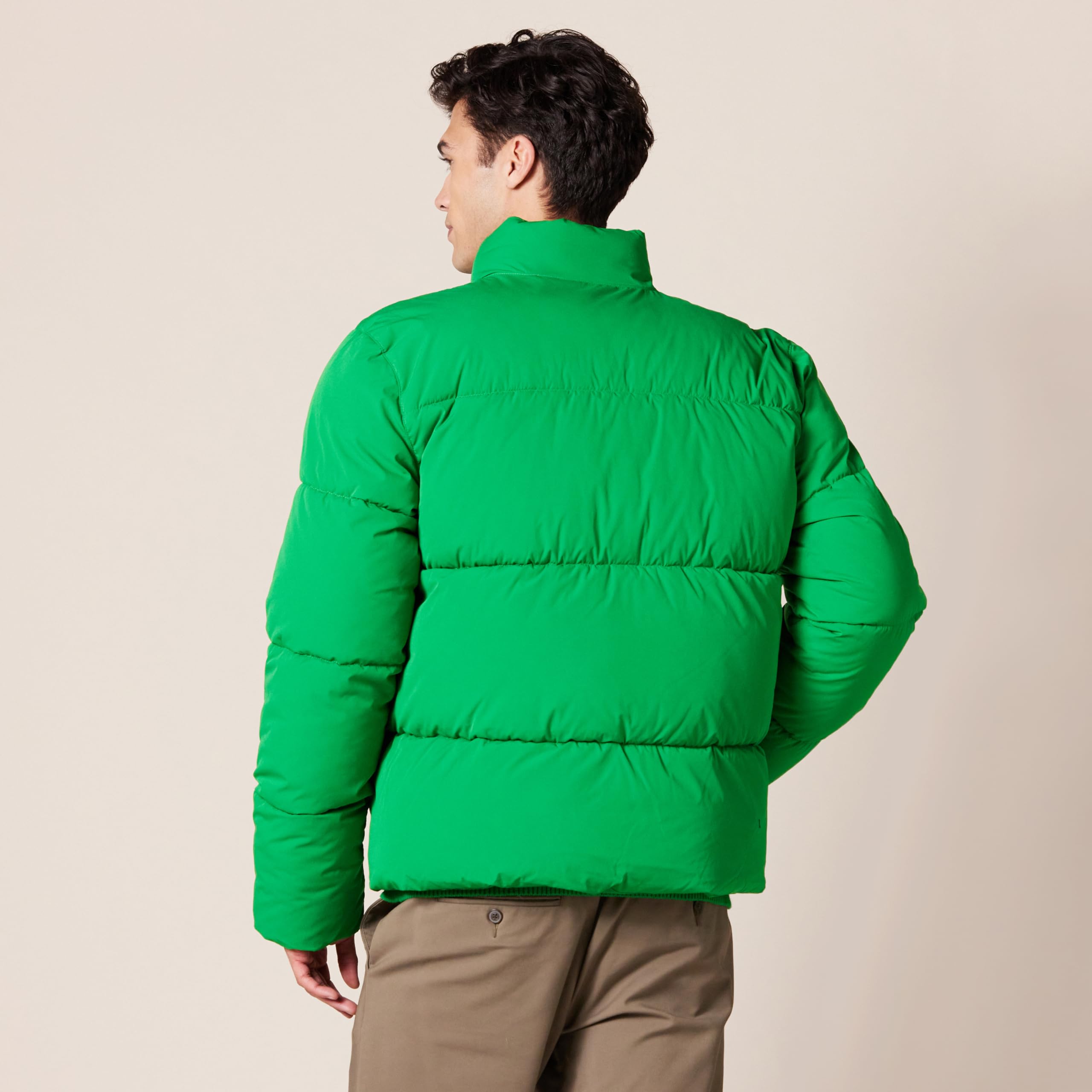 Amazon Essentials Mężczyźni Mock Neck Puffer (dostępny w dużych i wysokich)