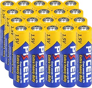 20 Pack AAA Batteries R03P UM-4 AAA Battery 1.5V Carbon Zinc AAA Batteries Single Use Battery Triple A Batteries for Blink Camera Clock Remote Controls Flashlights LED Candles Smart Bike Lock