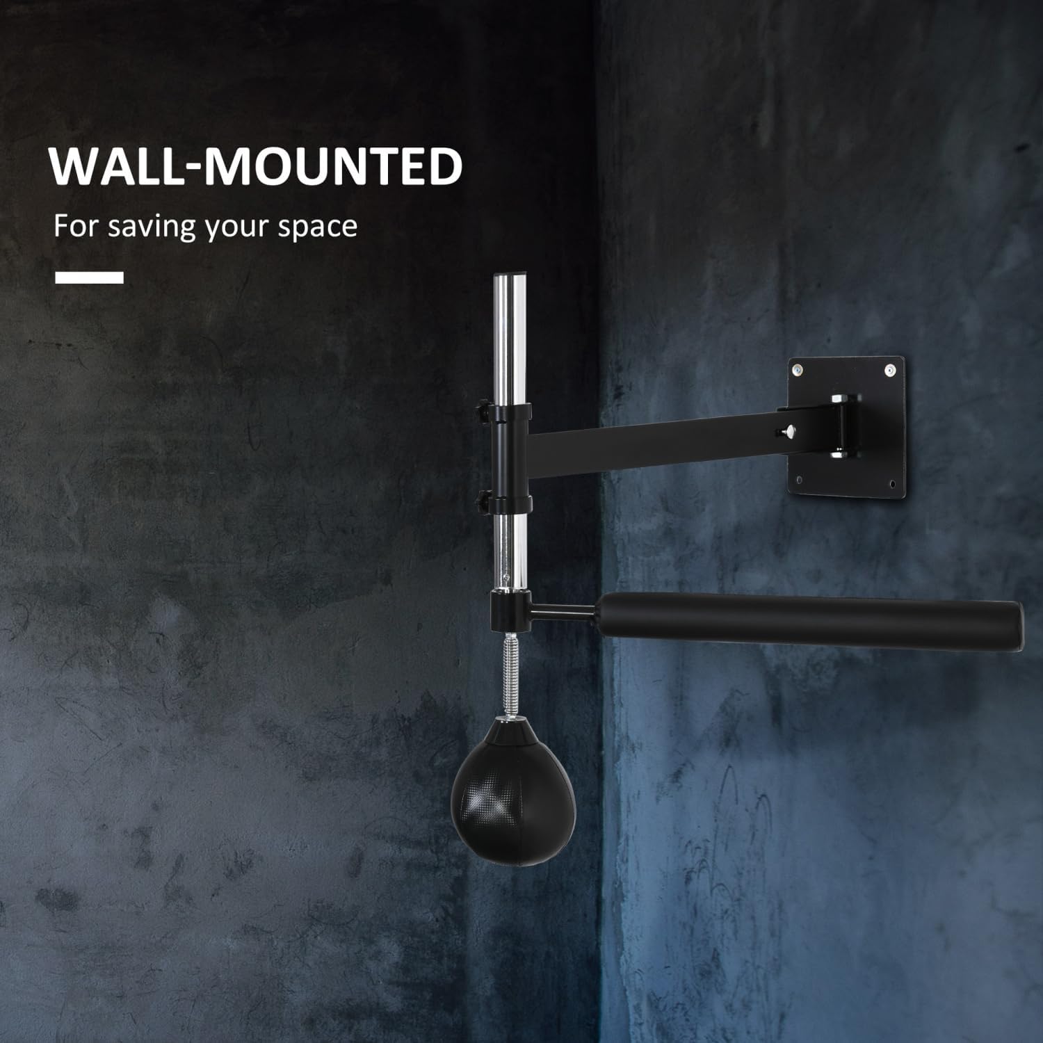 Lightweight Speed Bag: Adjustable Wall Mount for Boxing Training