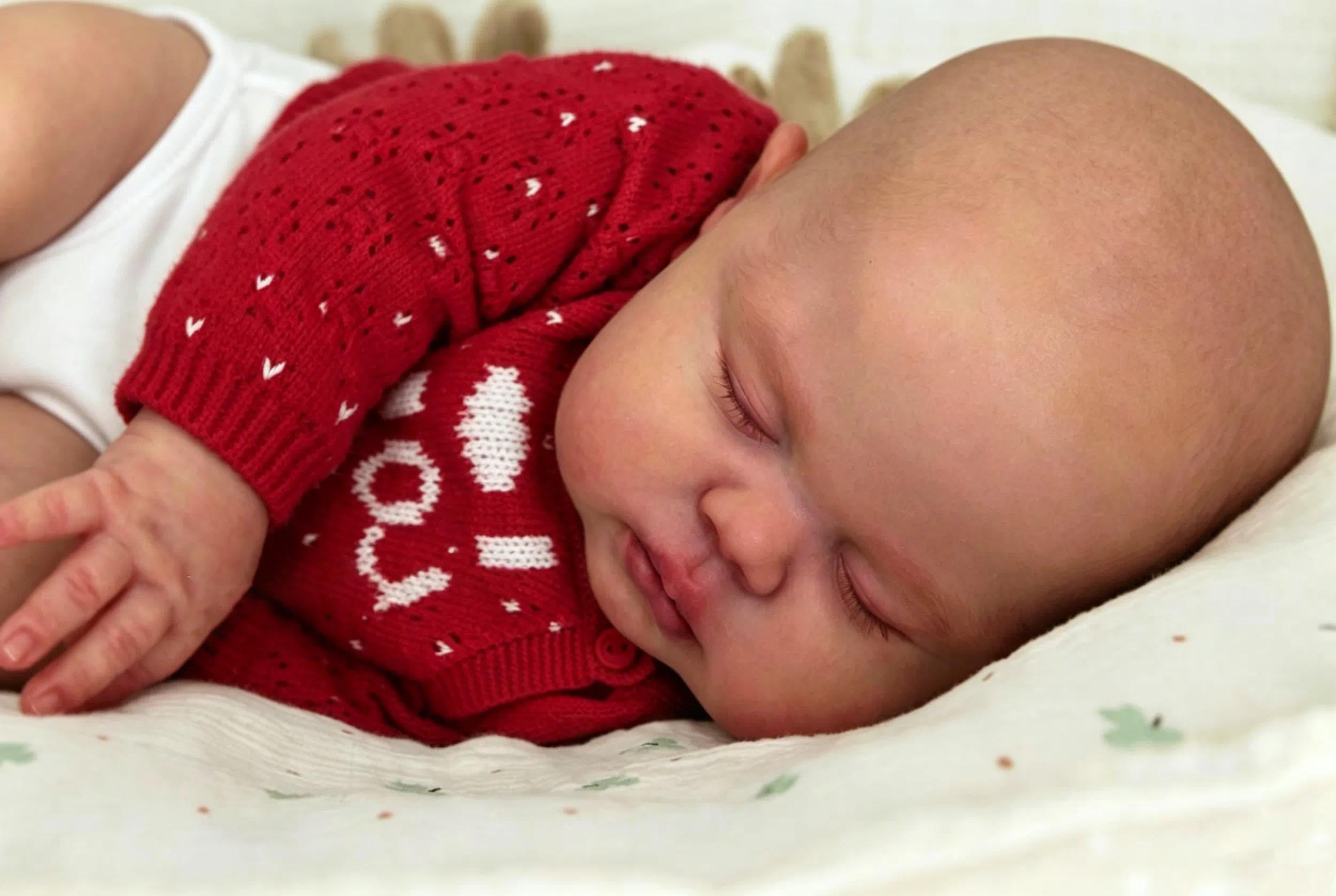 Anano Reborn Baby Vollsilikon Lebensecht, Reborn Baby Mädchen Vollsilikon | 33 Cm Reborn Baby MäDchen Silikon Baby MäDchen, Waschbar, Offene öFfnung