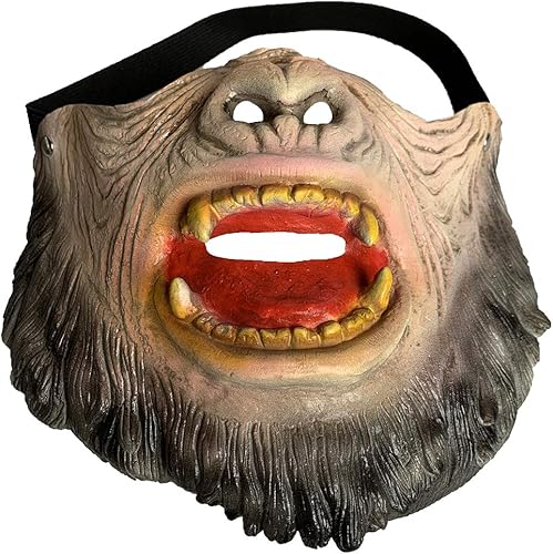 Orangutan Latex Half Face Animal Mask Novelty Dress Up Accessories Halloween Costume Props Unisex