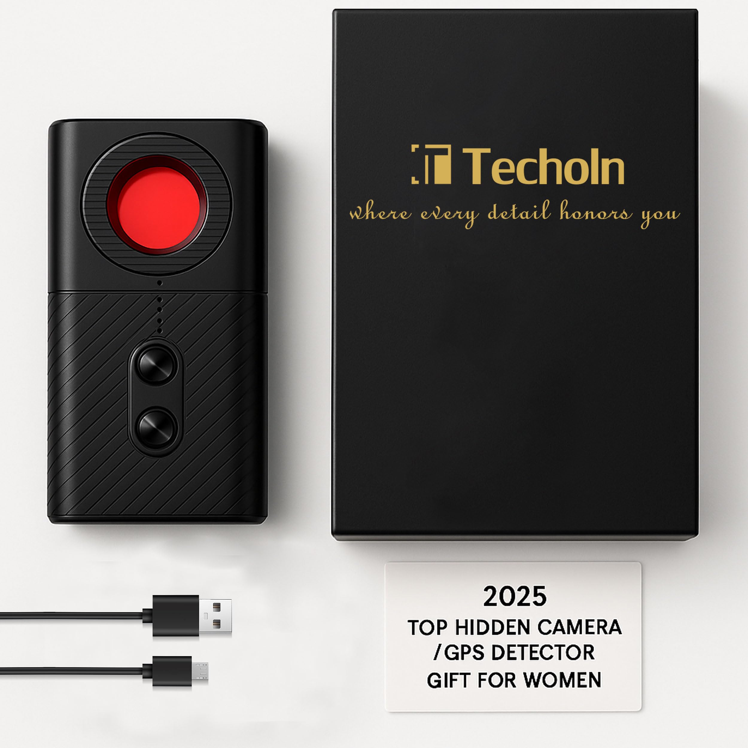 Hidden Camera Detectors for Travel - One-Touch Operation GPS Tracker Detector Spy Camera Finder Hidden Bug and Camera