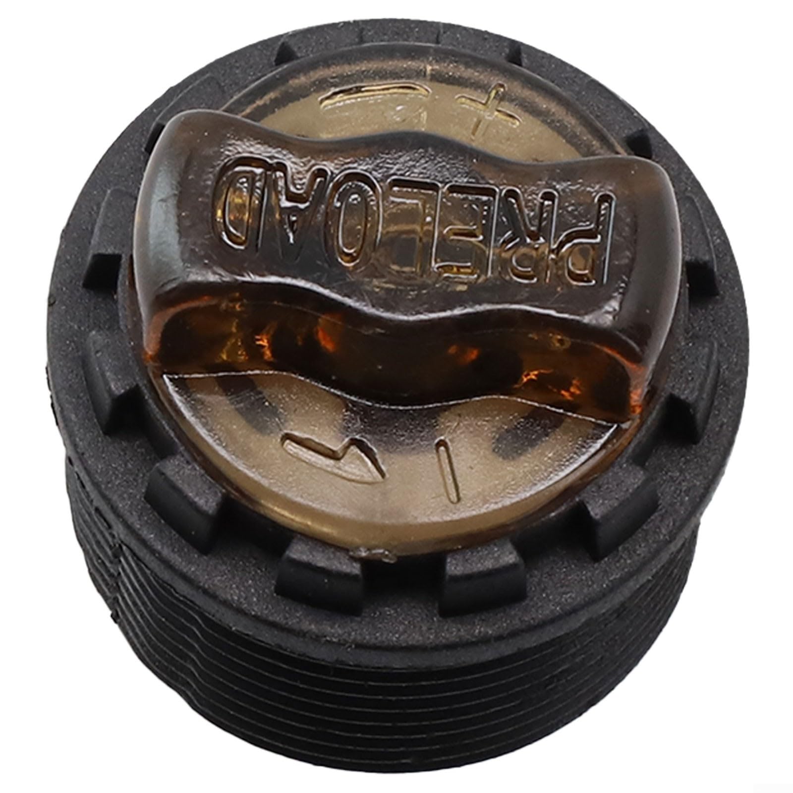 Tapa de bloqueo de reparación de horquilla delantera, ajuste de perilla de ajuste de precarga de bicicleta, perilla de reparación de horquilla de bicicleta (29,6 mm)