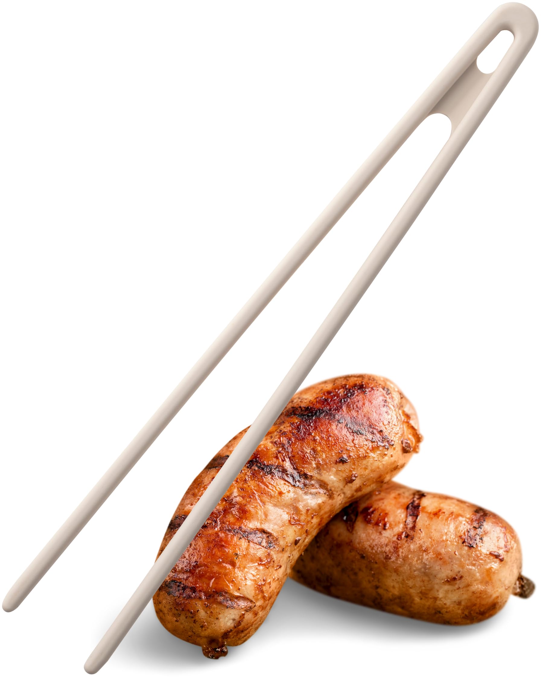 Taylors Eye Witness Large Oyster Silicone Gripping Tongs, Dishwasher Safe. Sturdy Build, Non-Scratch Grip Heads