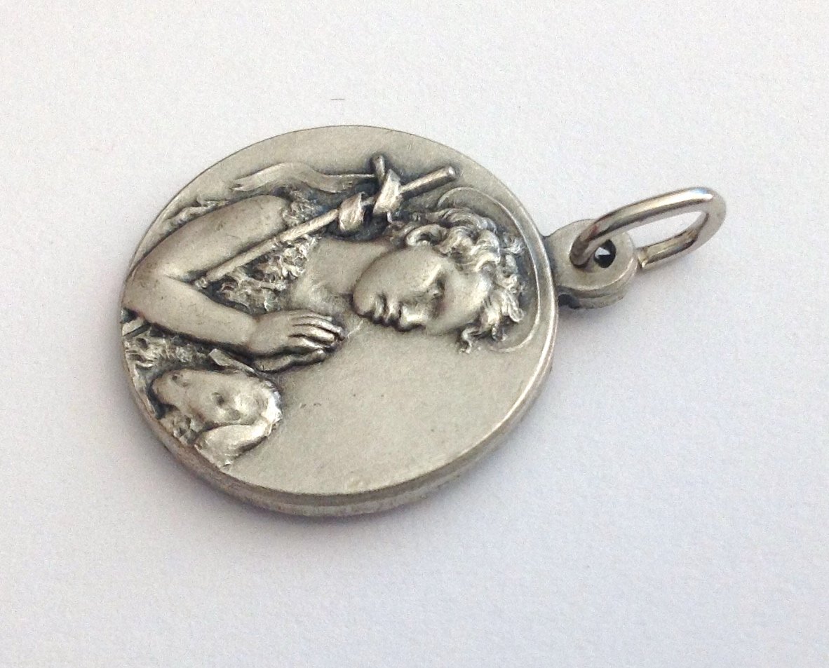 Medalla de San Juan Bautista Niño - Las Medallas de Los Patronos