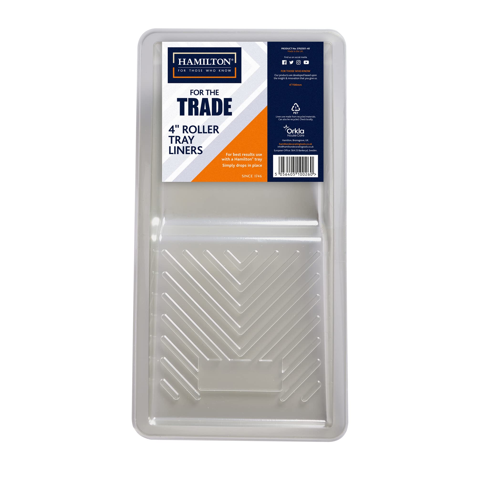 Hamilton for The Trade Paint Roller Tray Liner | 4"