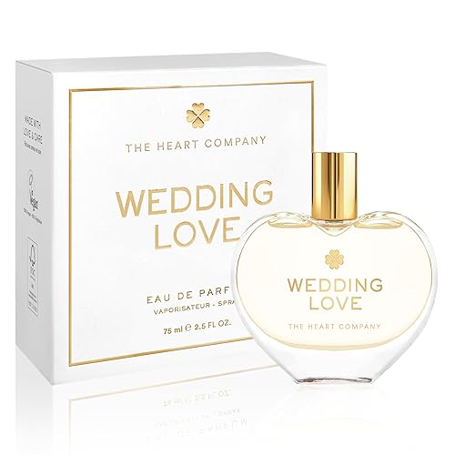 THE HEART COMPANY WEDDING LOVE Perfume para mujer | Fragancia dulce frutal para mujer | Regalo de despedida de soltera | Regalo de boda para novia |