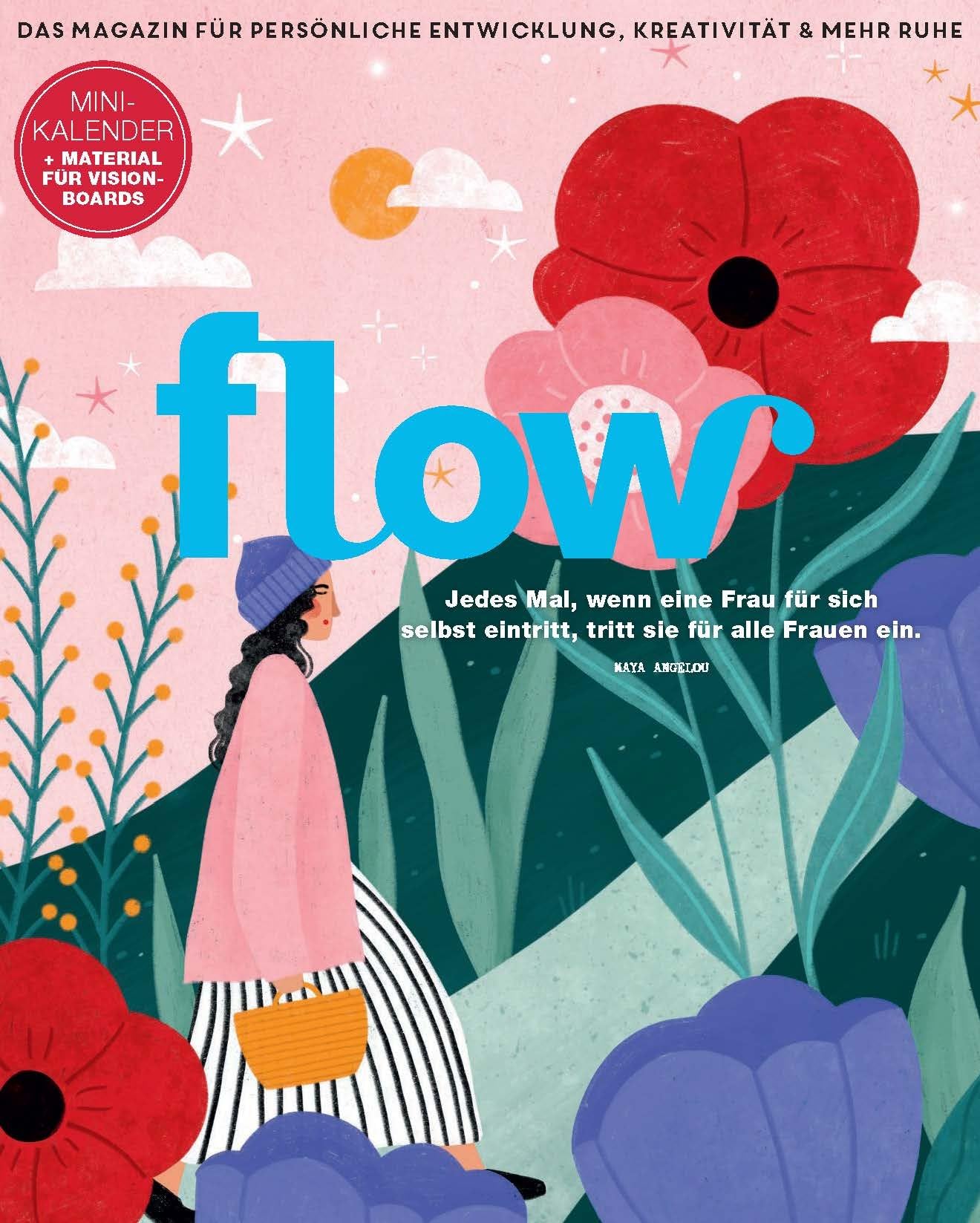 Flow Nummer 87 (1/2025): Das Magazin für persönliche Entwicklung, Kreativität & mehr Ruhe
