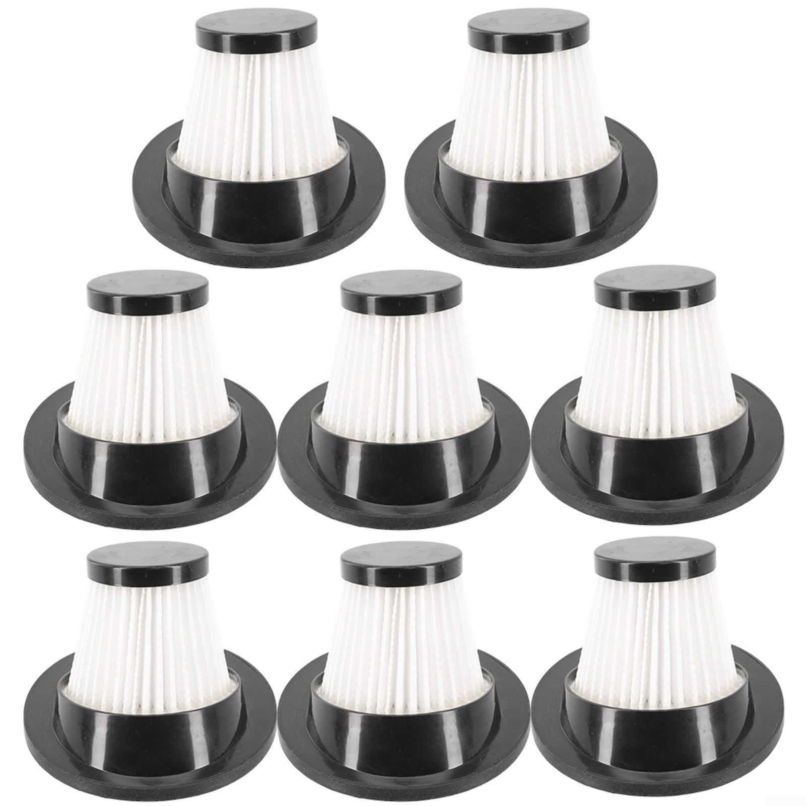 Puupaa Vacuum Filter, Hepa Filter Replacement for VacLife VL188 VL189 Cordless Vacuum Cleaner Spare Parts, Washable and Reusable Filters(8 PACK)
