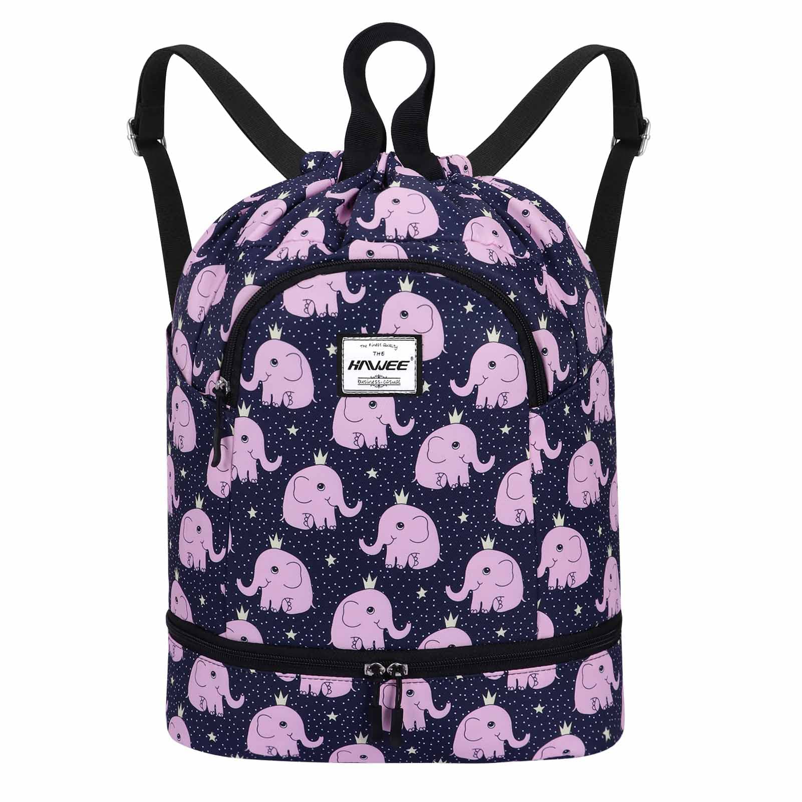 Impermeable Casual Mochila con Cordón Grande Deporte Bolso de Gimnasia Mochila de Cuerda Unisex para Mujer Hombre Vida Cotidiana Aire Libre Yoga Escuela Nadar Playa — view 37