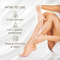 Vista 7 de Goicoechea Loción corporal calmante Touch, cuidado de la piel hidratante con árnica y manzanilla, crema de venas varicosas, mejora la apariencia