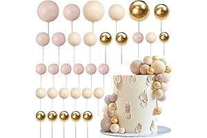 Decorate the Sweetness with 32PCS Ball Cake Picks!