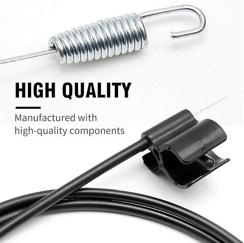 Miniatura 4 de 746-04728A Reemplazo del cable de transmisión de una sola velocidad para cortacésped MTD Troy-Bilt TB200 TB210, reemplaza 946-04728A