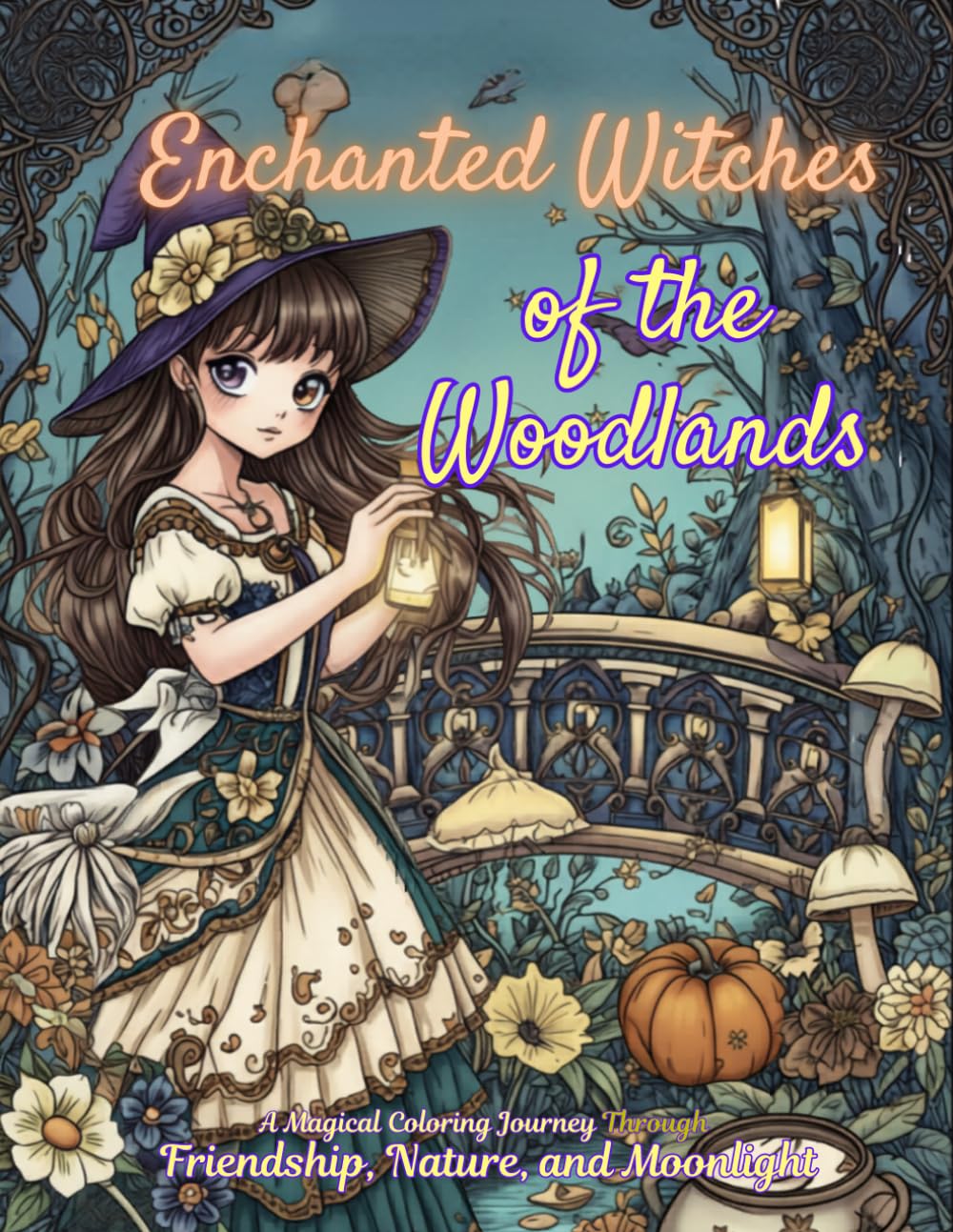 Enchanted Witches of the Woodland: A Magical Colouring Journey Through Friendship, Nature, and Moonlight (A Whimsical Colouring Adventure of Magic, Friendship, and Forest Dreams)