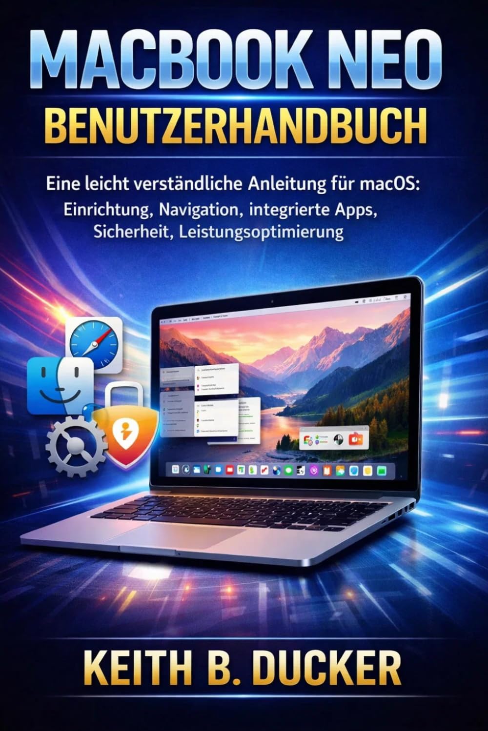 MACBOOK NEO BENUTZERHANDBUCH: Eine leicht verständliche Anleitung für macOS: Einrichtung, Navigation, integrierte Apps, Sicherheit, Leistungsoptimierung