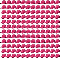 Vista 13 de Falari - 24/144 unidades de gorra de béisbol unisex, lisa y de tamaño ajustable, venta al por mayor