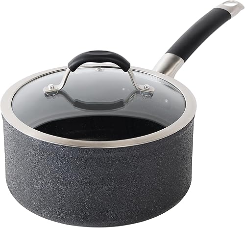 Miniatura 11 de T-Fal Stone Force Platinum Antiadherente Sartén de Freír 30 cm, Apto para Horno a 204°C, Perfecto para Freír, Saltear, Sellar y Asar en Sartén,