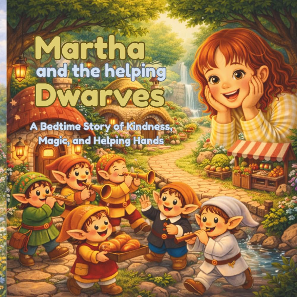 Martha and the Helping Dwarves: A Bedtime Story of Kindness, Magic, and Helping Hands