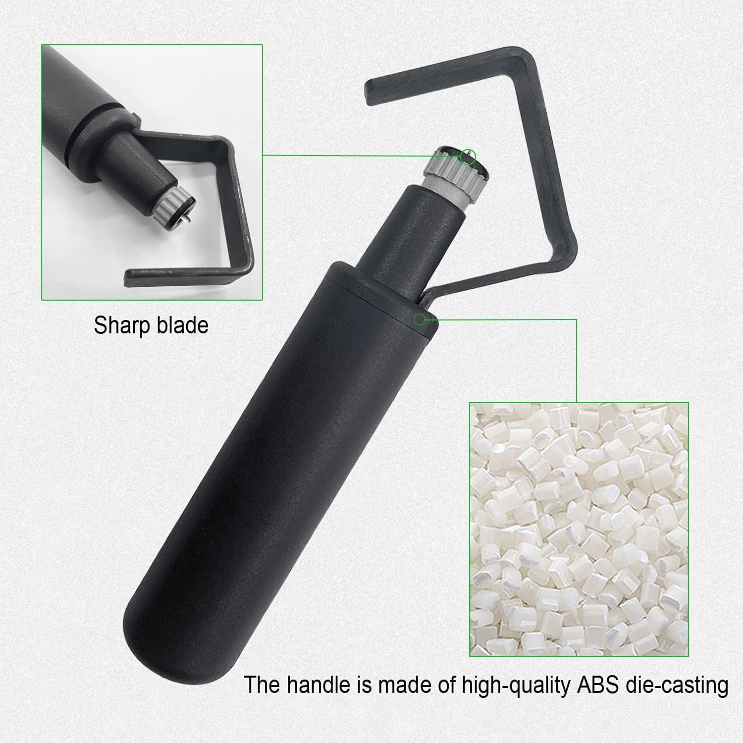 19-40mm Coaxial Mid Span Round Cable Stripper - With Adjustable Cutting Depth Cable Jacket Slitter, Radial Stripper, for Fast and Precise Removal of Cable Jackets - 3/4" to 1 5/8" Diameter