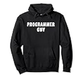 Funny Programmer Guy Computer Coder IT Software Developer Pullover Hoodie