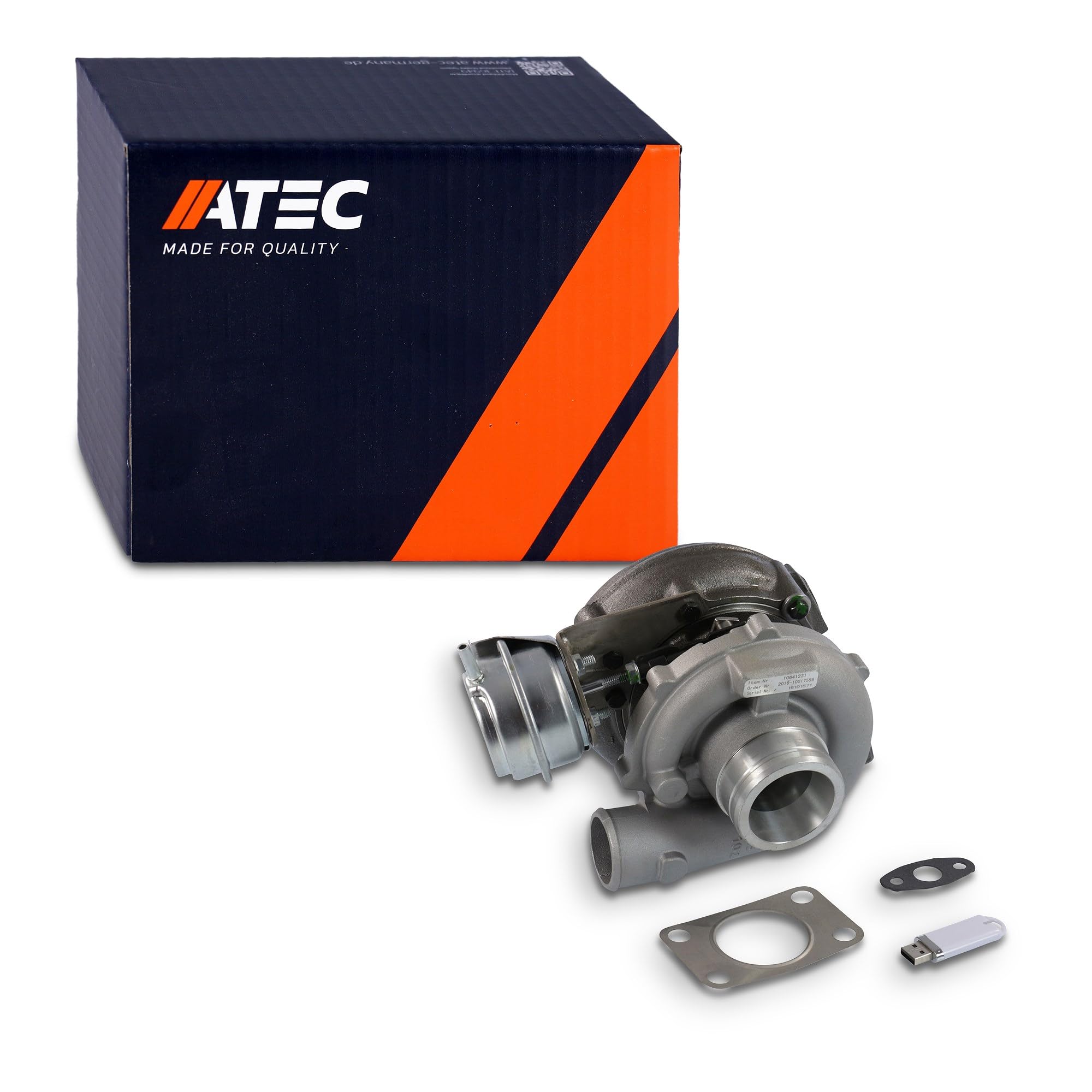 ATEC Germany 1x Turbolader inkl. Unterdruckdose,