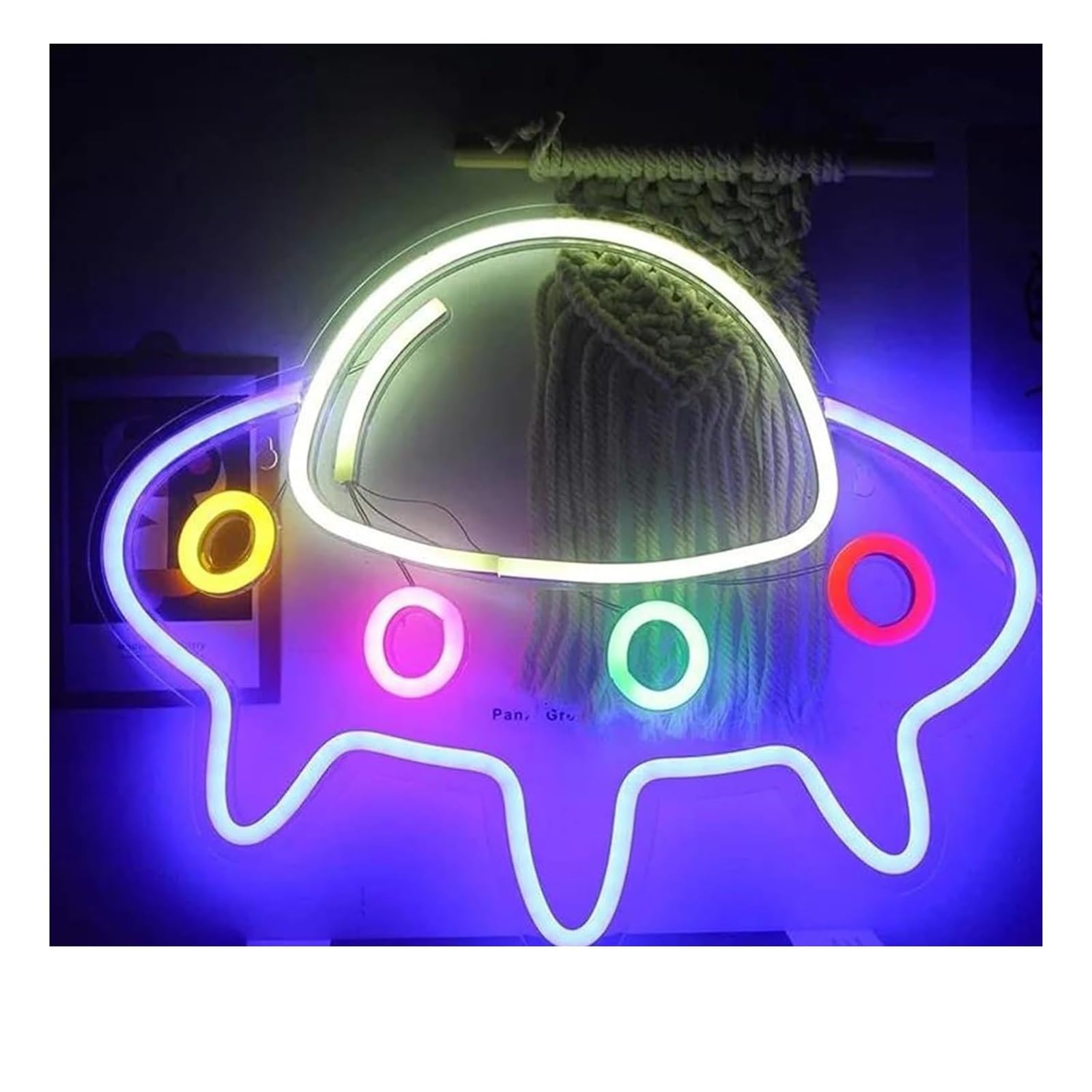 Per insegne al neon, pianeti, astronavi, decorazioni per camerette, bar, luci notturne(Neon-4)