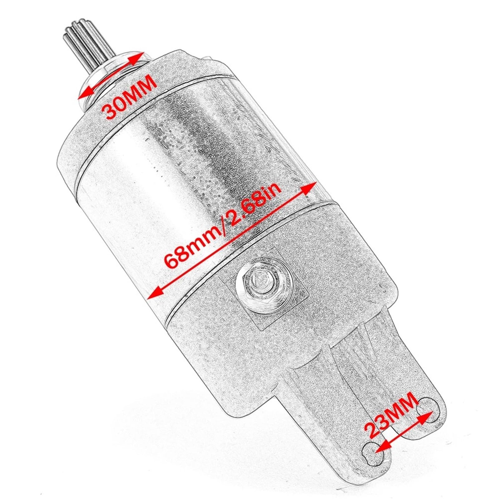 Motorino avviamento Per Wave 125 ANF125 ANF125T Innova MSX125 Grom ANF MSX 125 31200-KPW-901 Motore Elettrico Motorino Avviamento