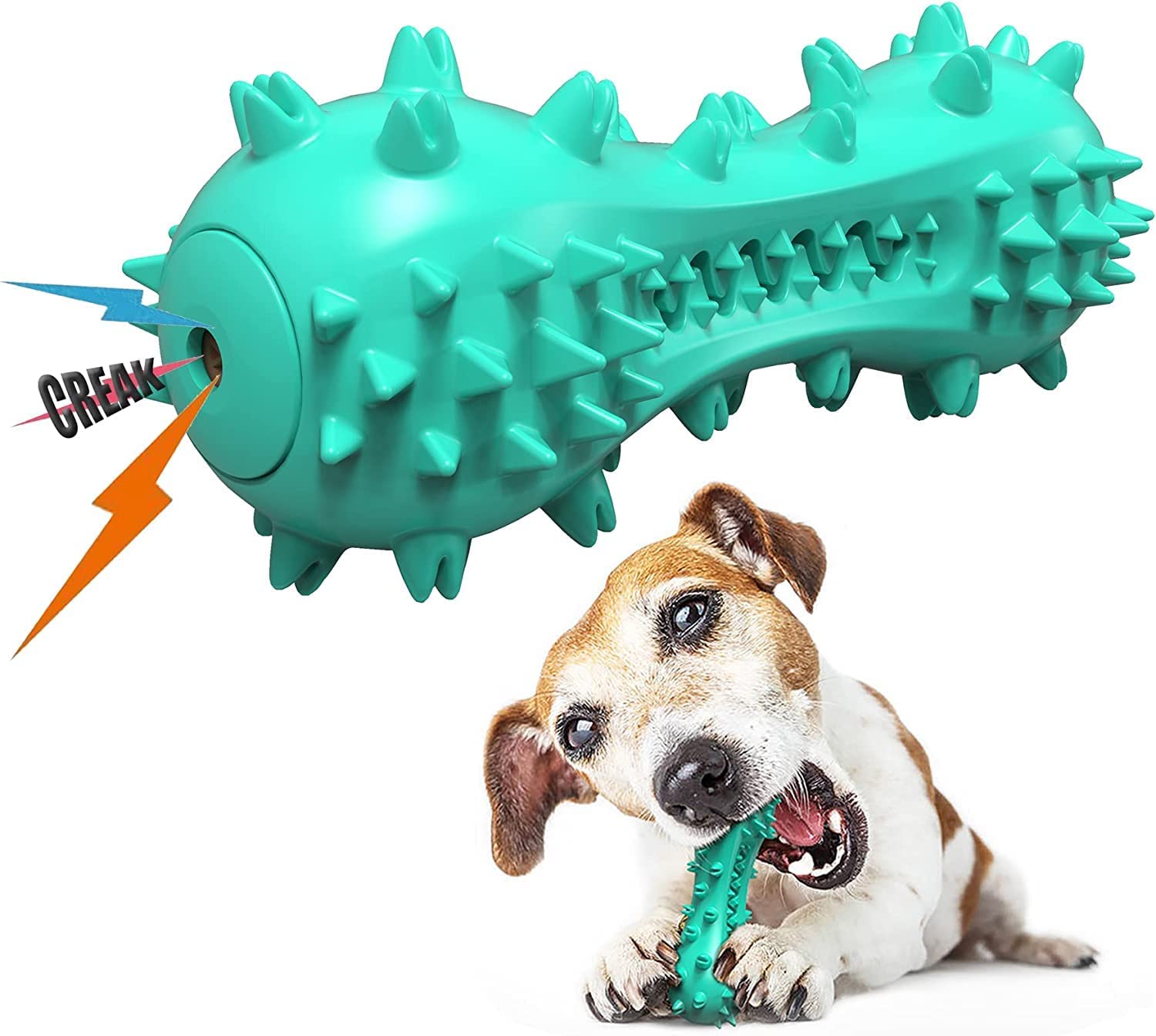 Woofy Dog Chew Toys, Squeaky Chew Toy, Dog Teeth Cleaning Toy for Aggressive Chewers Pet Toothbrush Toy Dental Care Stick for Small Medium Large Dogs - Available As Per Color (B0B63X729V) Amazon Price History, Amazon Price Tracker