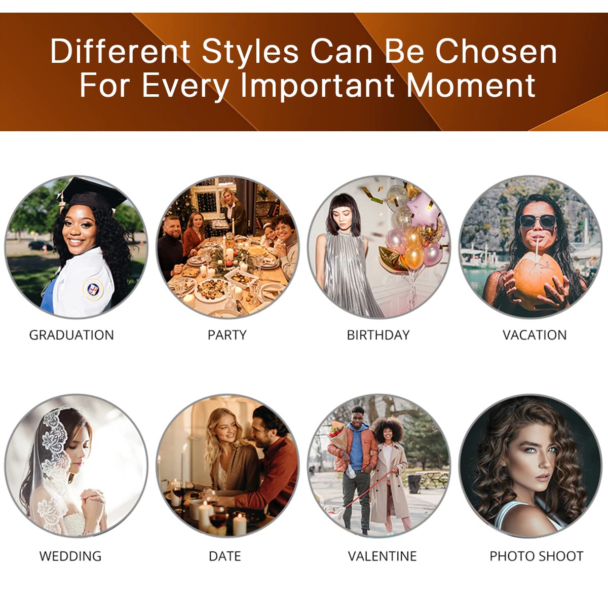 Short Brown Afro Mens Wig|Costume Toupee for Men|Synthetic Curly Mens Wigs for Daily Use - Image 7