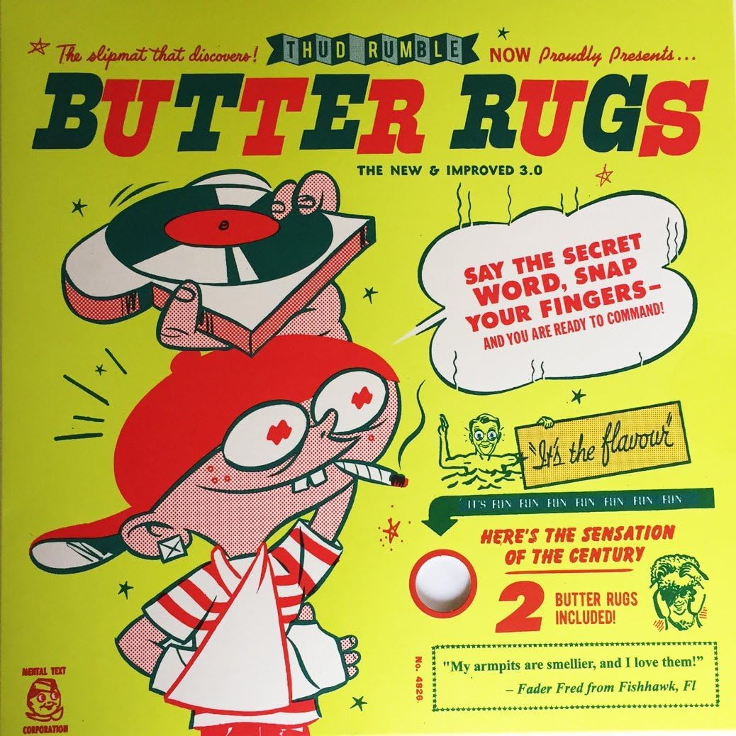 Thud Rumble Slipmats/Butter Rug Version 2