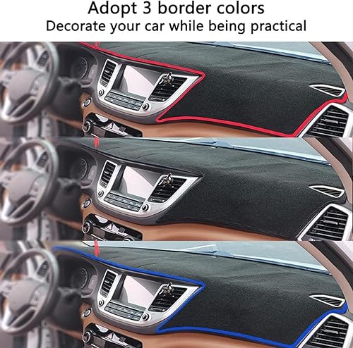 Miniatura 3 de HATHWAY Fit for Nissan X-Trail 2008-2013,Car Dashboard Cover,Black Dashboard Mat Pad,Dashboard Cover Dash Mat,Car Interior Accessories