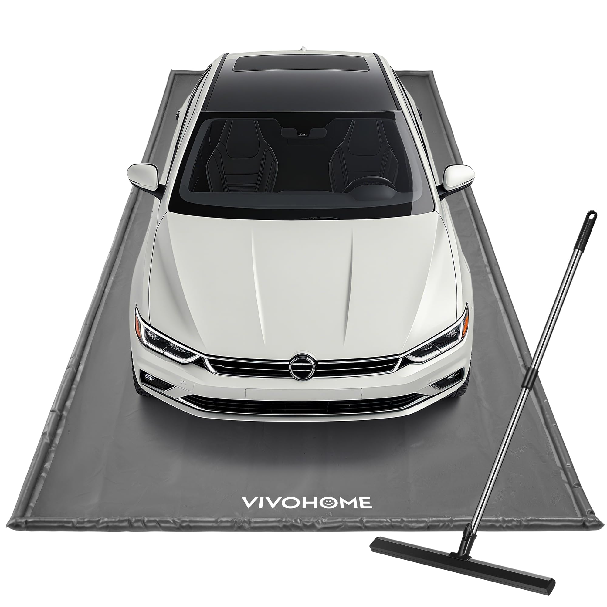 VIVOHOME Garage Floor Mat 7'9" x 16' Containment Mat with Stay Put Corner — Amazon image 9