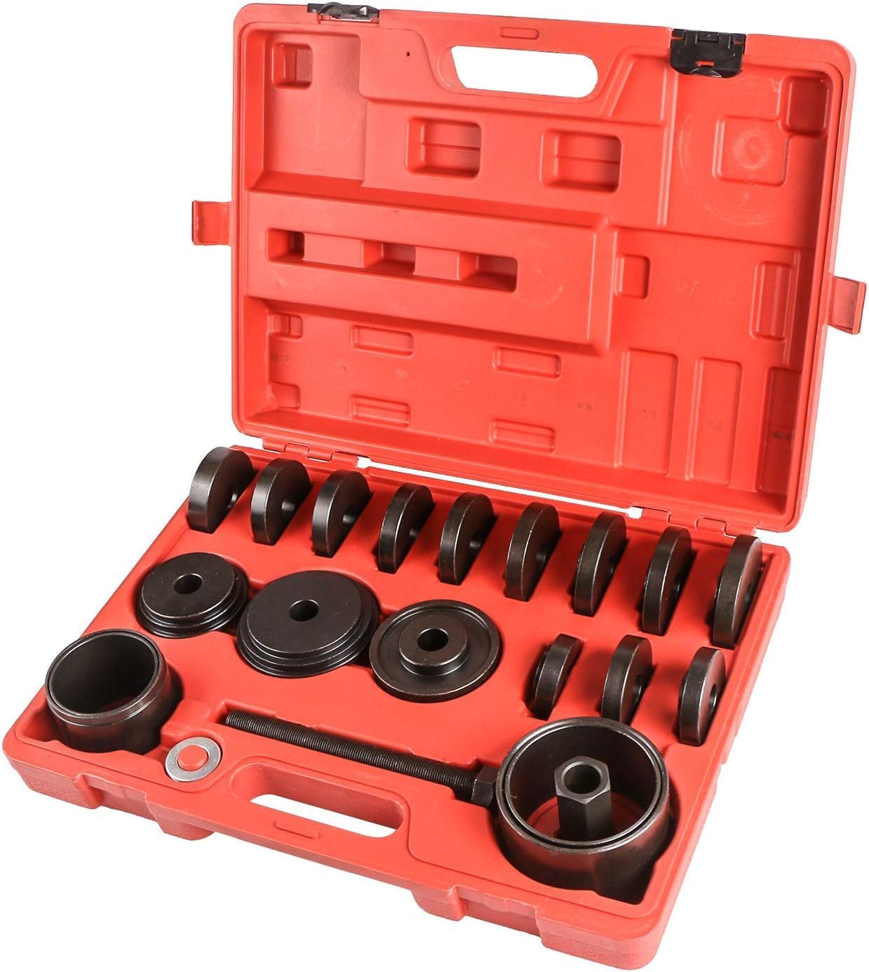 MOSTPLUS FWD Front Wheel Drive Bearing Adapters Puller Press Replacement Installer Removal Tool-23 Pieces