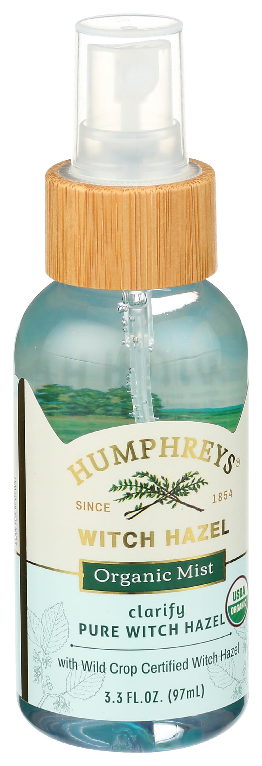 Amazon.com : Humphreys Witch Hazel Organic Facial Mist, Vegan
