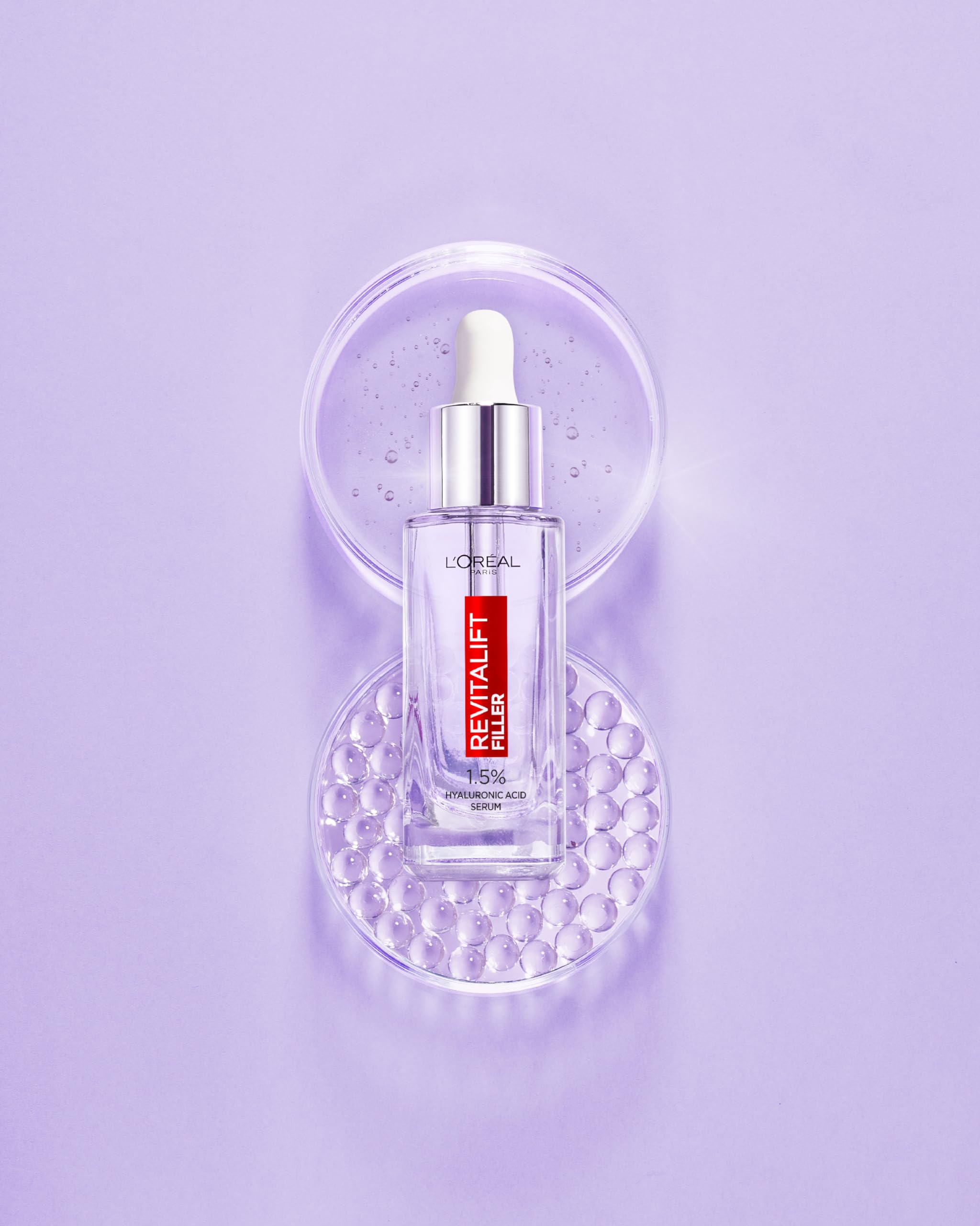 L'OREAL PARIS Revitalift Filler 1.5% Hyaluronic Acid Serum (30 ml), Transparent - Image 2
