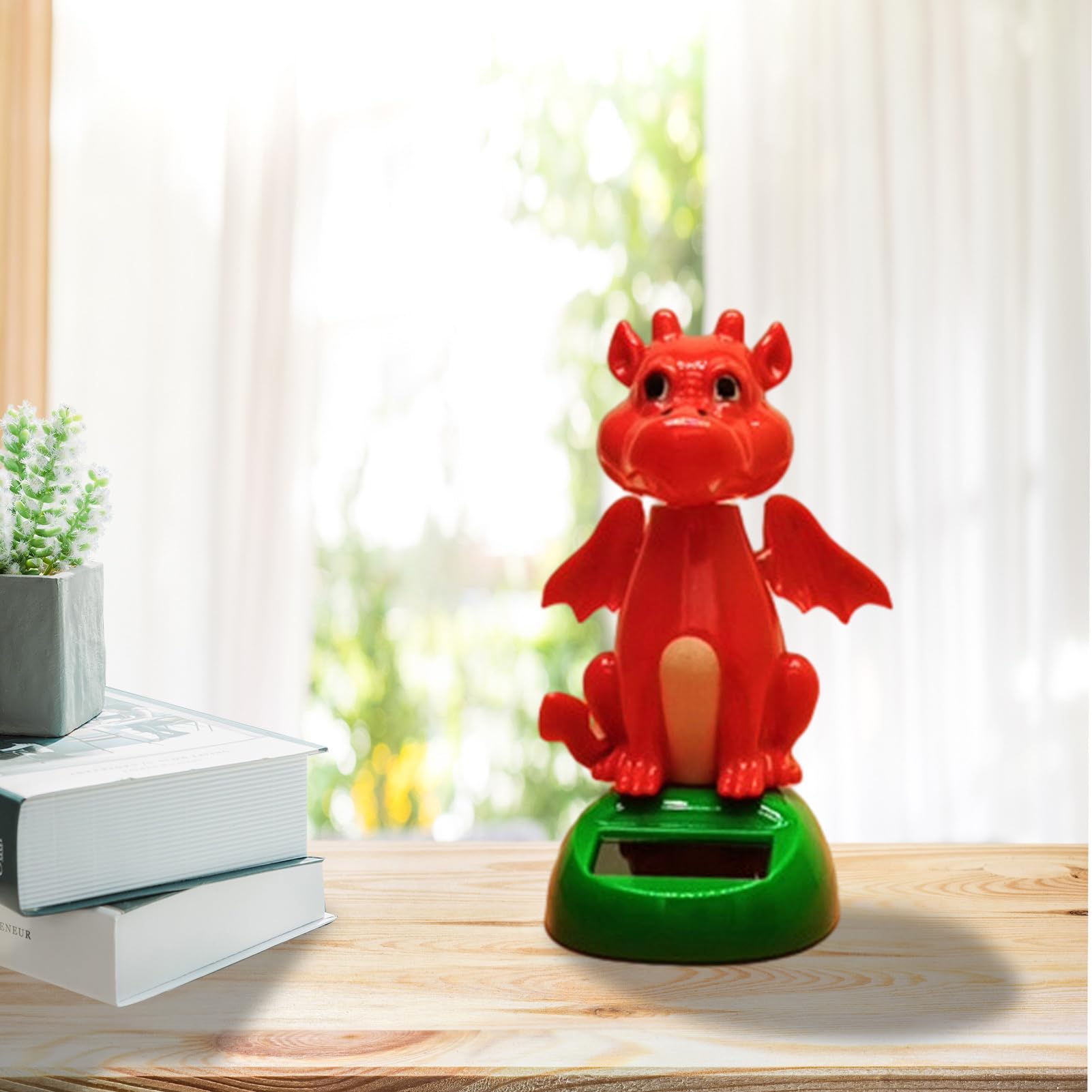 Dinosaure dansant vert à énergie solaire, cadeau de décoration, danseuse balançoire, pas besoin de piles, décoration de bureau et de tableau de bord Dinosaure dansant vert à énergie solaire, cadeau de décoration, danseuse balançoire, pas besoin de piles, décoration de bureau et de tableau de bord