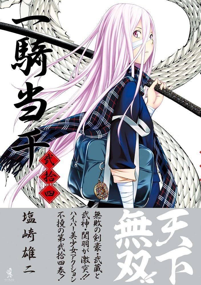 塩崎雄二 直筆イラストサイン本 一騎当千 1巻 塩崎雄二 直筆イラストサイン本「真・一騎当千」1巻