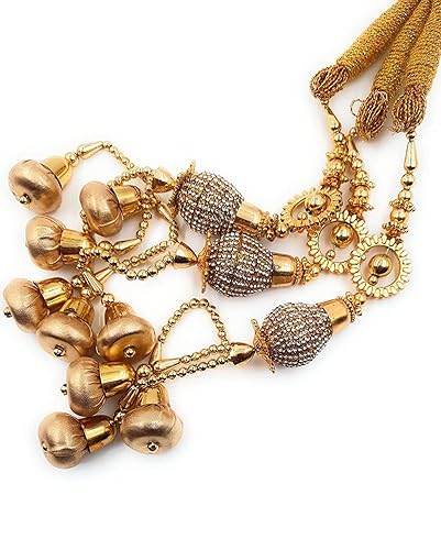 Miniatura 4 de Patiala Shahi ParandaParandi para mujeres, niñasborlas trenzadasextensión de cabelloChotiAccesorios para el cabello étnicoAccesorio tradicional para