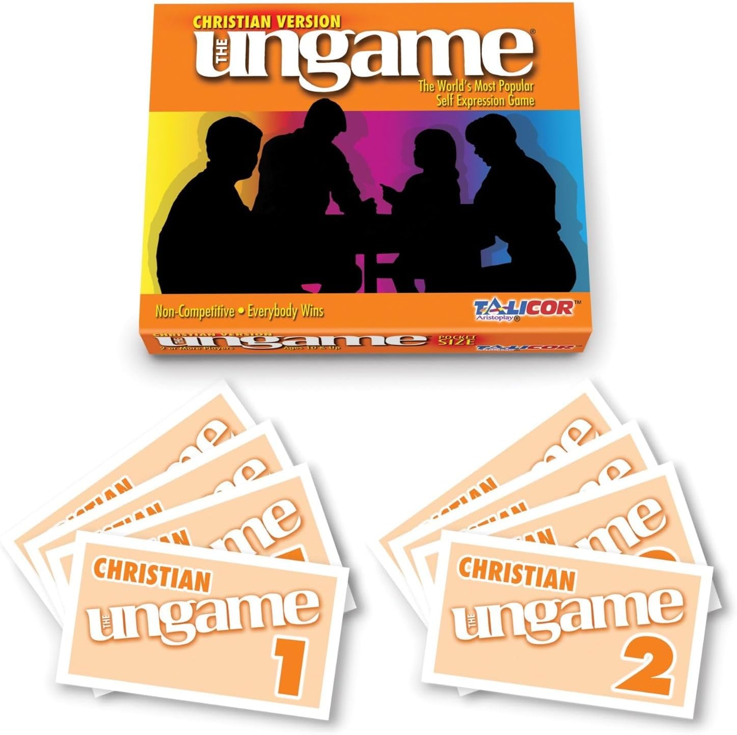 Pocket UNGAME Christian Version - Fun and Educational Game for Kids - Ideal for Family, Parties, and Classroom Learning - Perfect for Educational Play, Strategy, and Learning