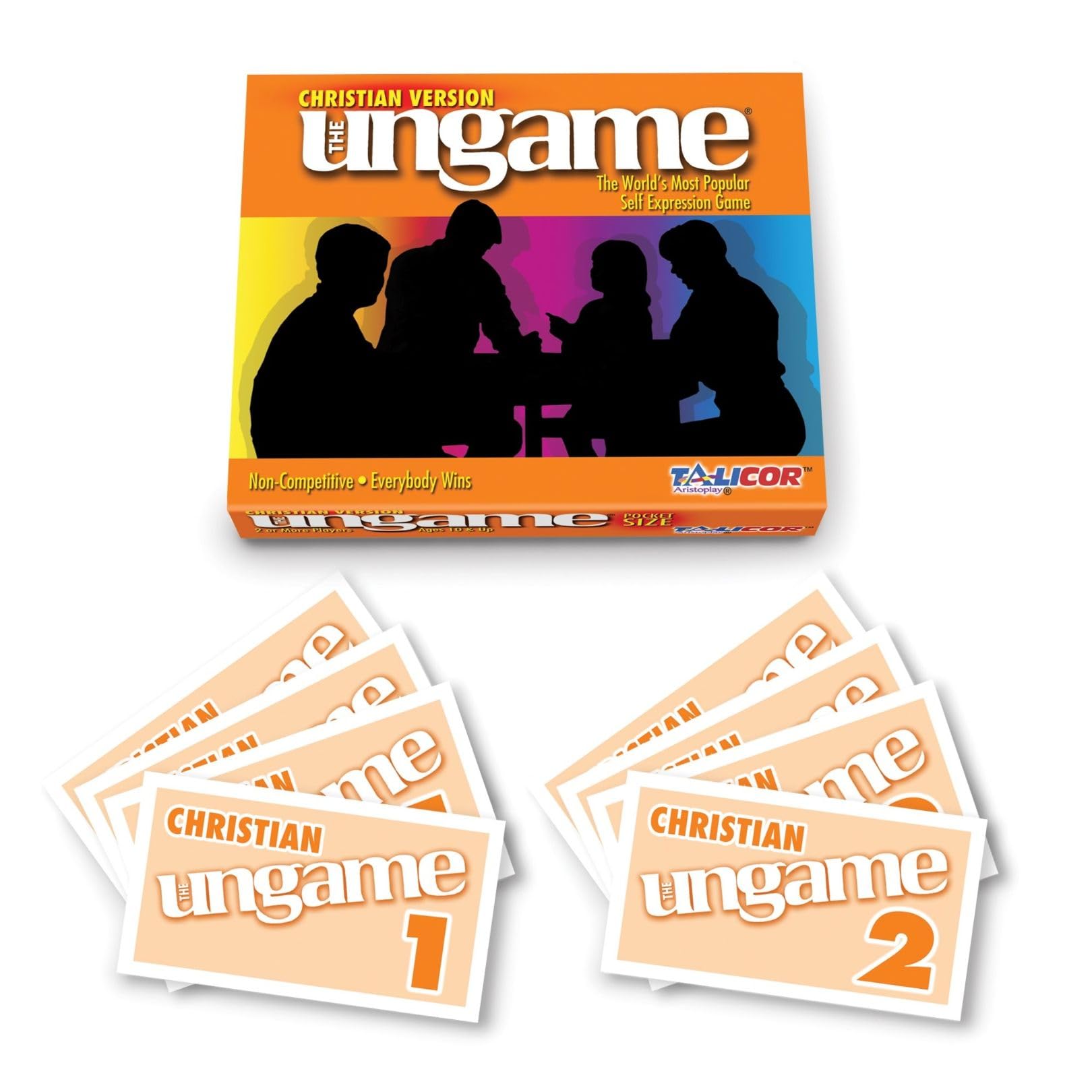 Pocket UNGAME Christian Version - Fun and Educational Game for Kids - Ideal for Family, Parties, and Classroom Learning - Perfect for Educational Play, Strategy, and Learning