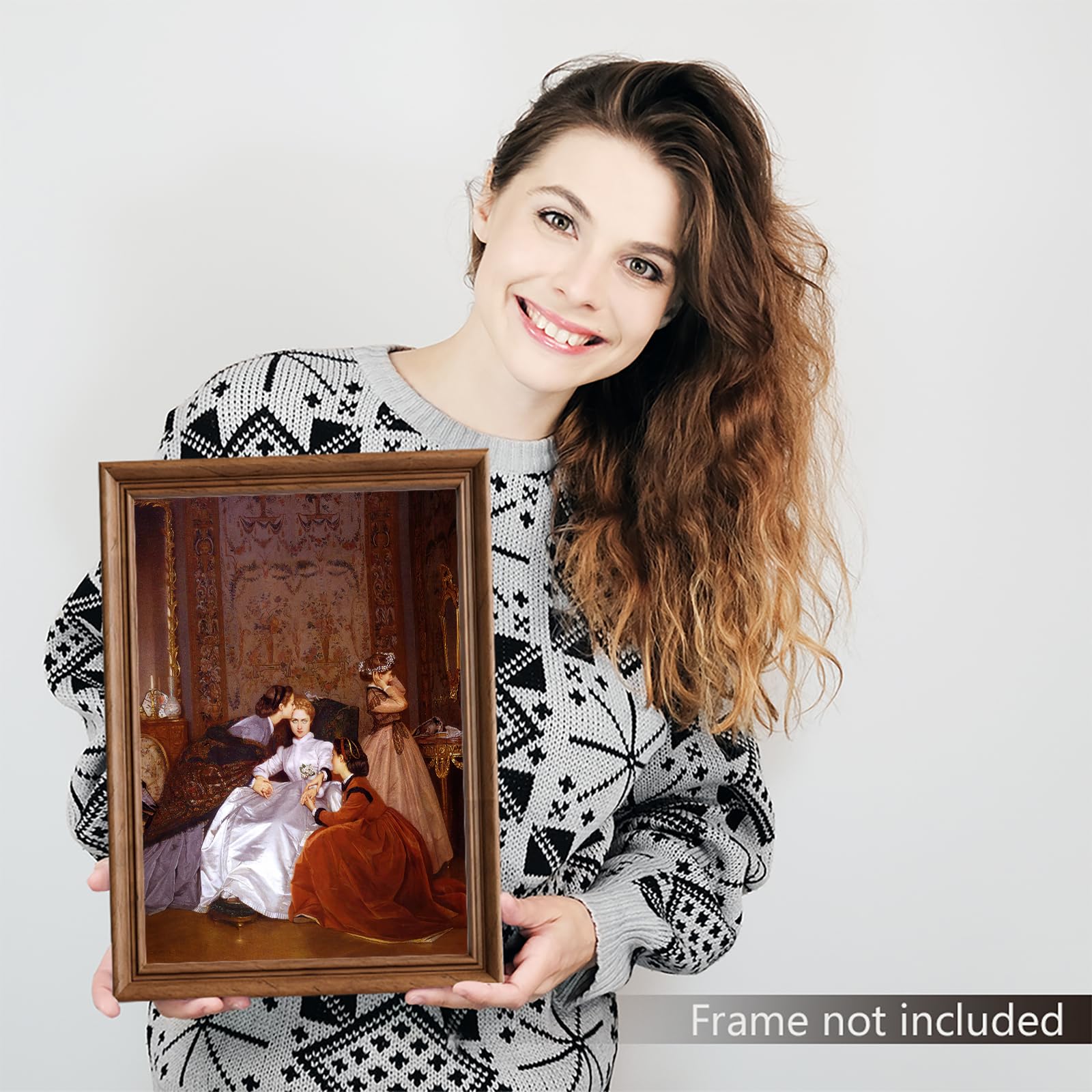 Yaasilinage The Reluctant Bride Painting By Auguste Toulmouche