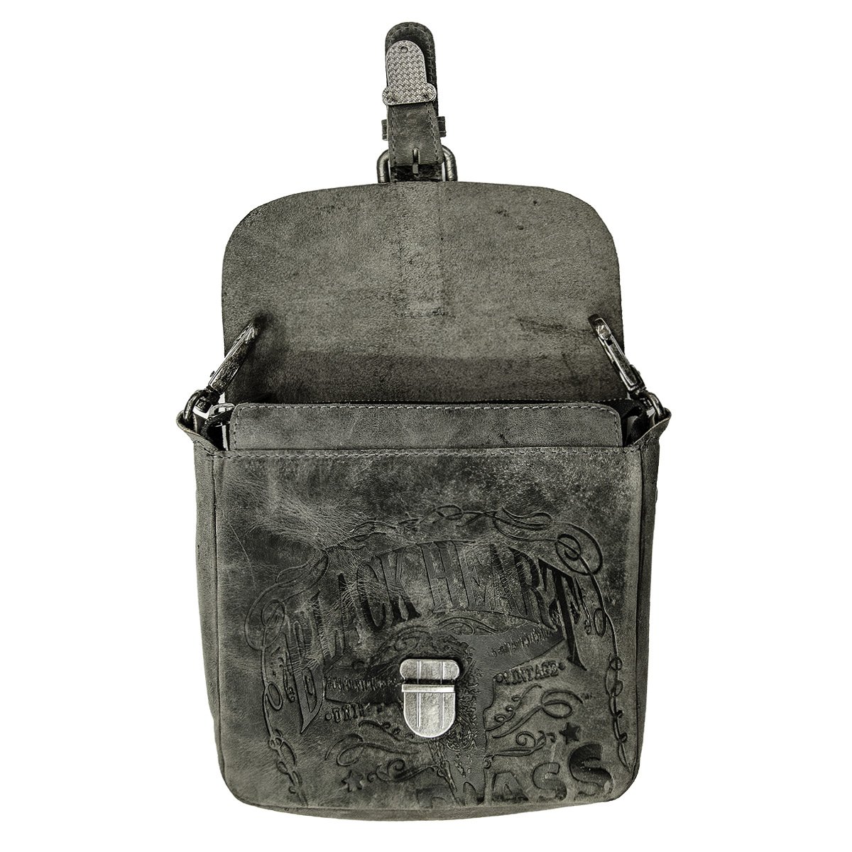 JACK'S INN 54 Black Bourbon Hand-/Gürteltasche - Thunder schwarzes Echtleder