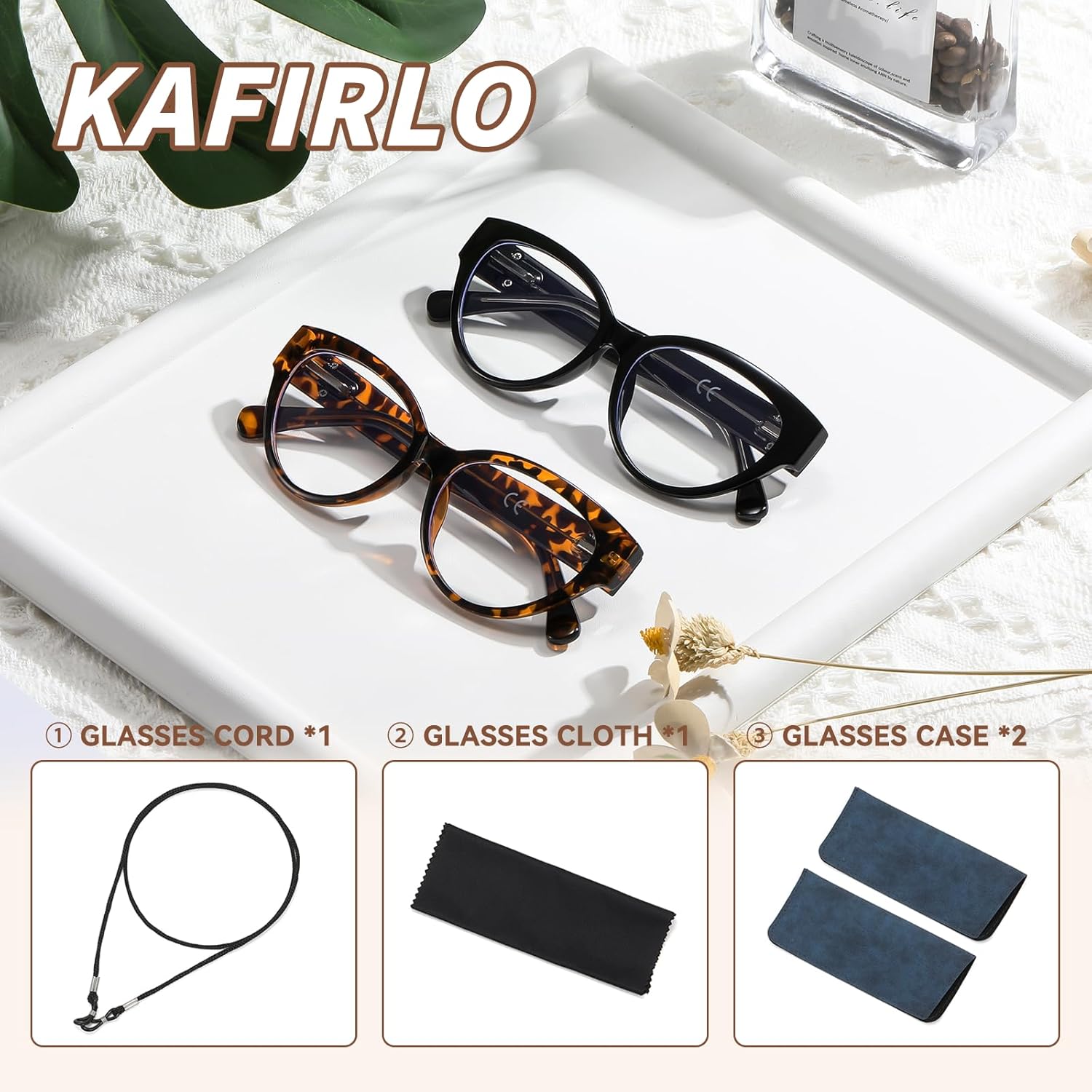 2 Pack Reading Glasses for Women, Black Lacquer Heart Blue Light Blocking Computer Readers with Spring Hinge - Image 7