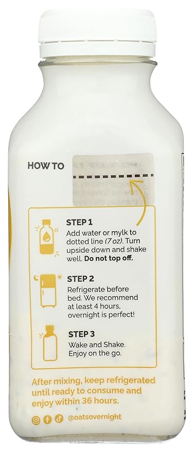 Oats Overnight Maple Brown Sugar Overnight Oats Shake, 2.2 OZ miniatura 5