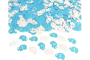 800Pcs Elephant Confetti: The Perfect Touch for Boy's Celebrations