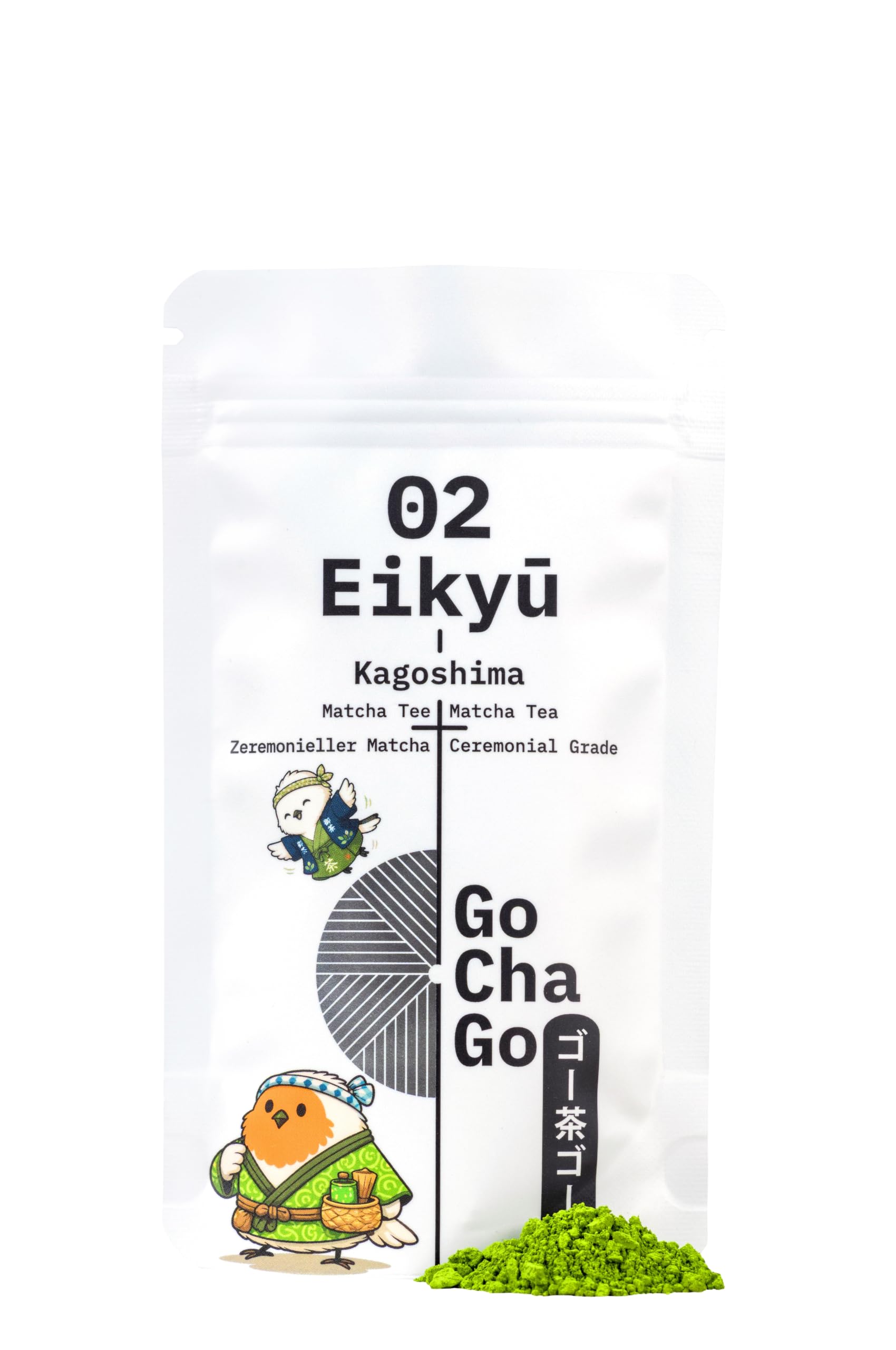 GoChaGo Eikyū Matcha – Ceremonial Grade, Kagoshima Japan, 30g | Vollmundig ohne Bitterkeit